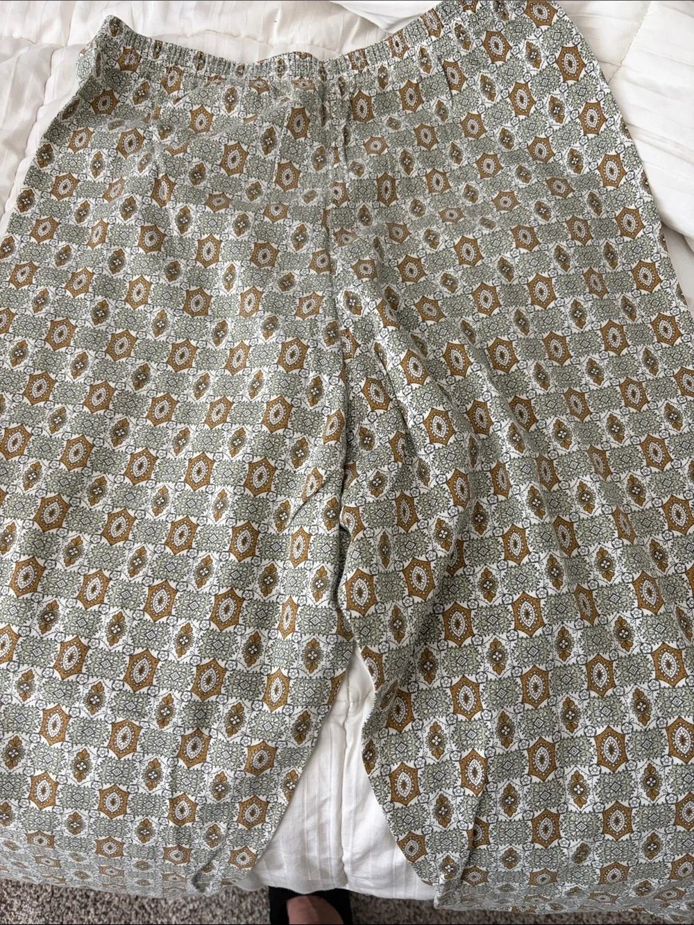 Vintage JCPenney patterned pajama set